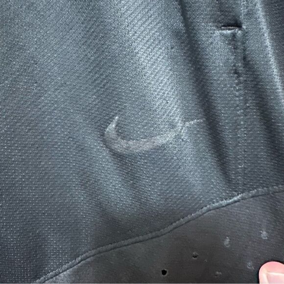 Nike Dri-Fit Black Elite Men’s Athletic Basketball Gym Shorts Size Large - Picture 4 of 6